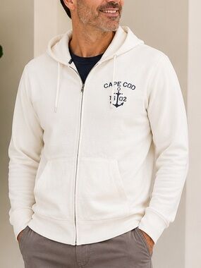 Cuffy’s cape cod white Hooodie Soft Everyday Wear 2XL